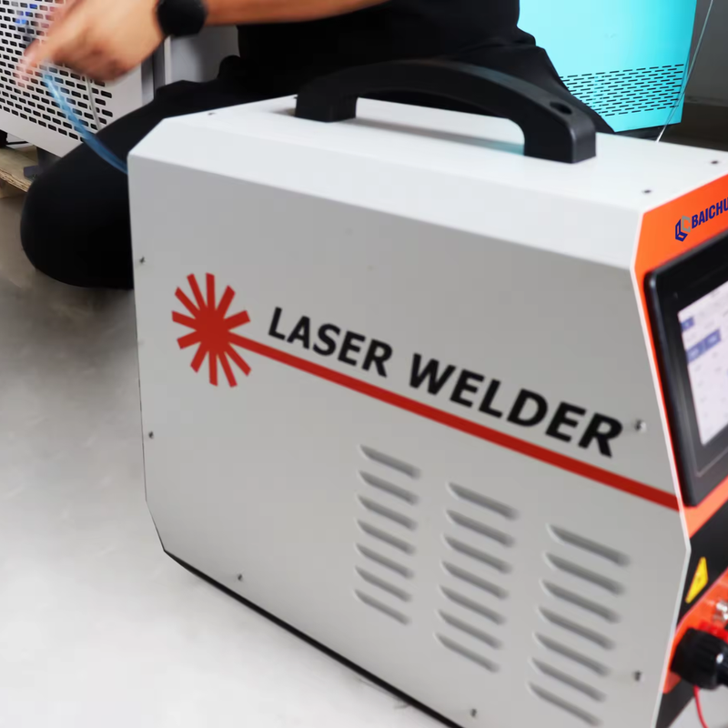 Máquina de Solda Laser Portátil Multiprocesso 150A Proteção Térmica + BRINDE