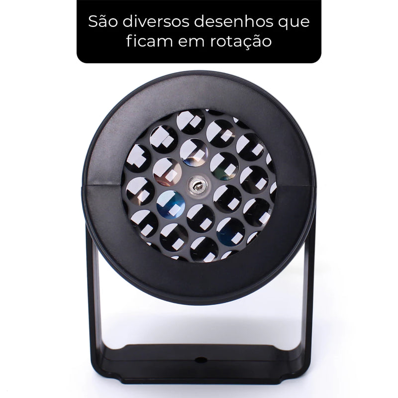 Projetor Led Natal Laser Desenhos Natalinos Jardim 886 Externo Neve