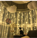 【MASX】Cortina de Luz LED com Fio de Cobre - 300 LEDs, 3x3 Metros | Para Festa, Eventos e Natal