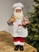 PAPAI NOEL COLECIONÁVEL CONFEITEIRO 46CM