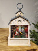 CENÁRIO NA LANTERNA COM LUZ, SOM E MOVIMENTOS 31,5CM