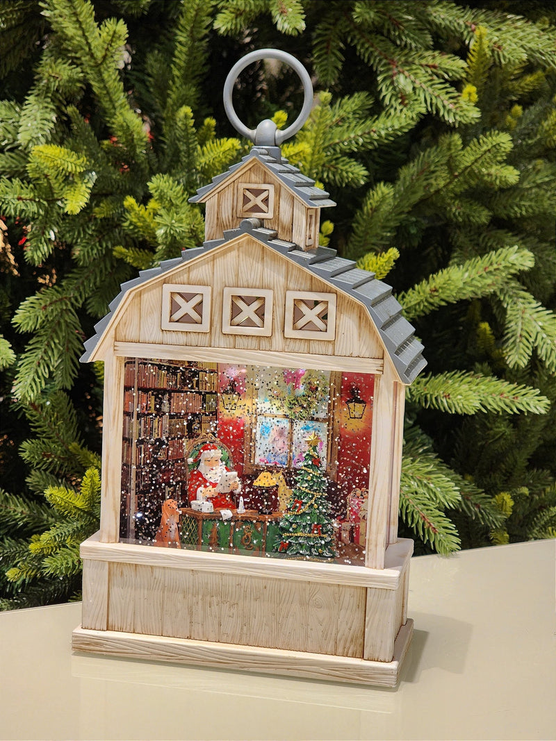 CENÁRIO NA LANTERNA COM LUZ, SOM E MOVIMENTOS 31,5CM