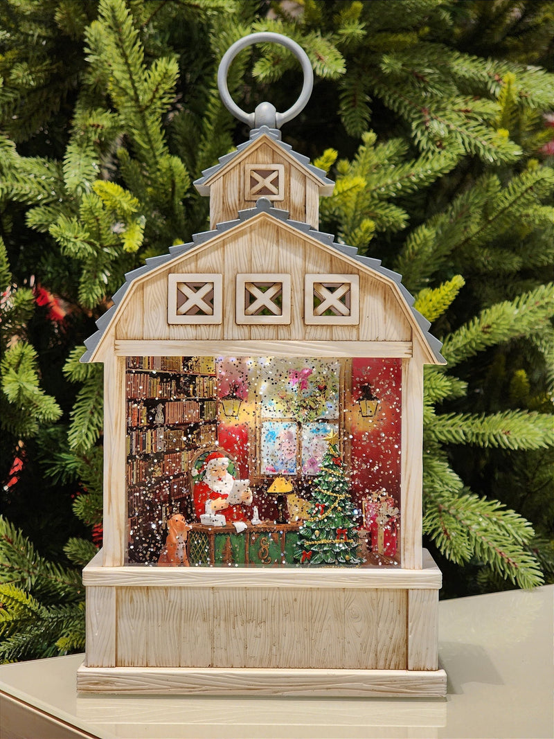 CENÁRIO NA LANTERNA COM LUZ, SOM E MOVIMENTOS 31,5CM