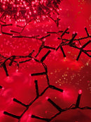 PISCA FESTÃO 1500 LEDS 40 METROS VERMELHO COM STROBO VERMELHO BIVOLT USO INTERNO E EXTERNO