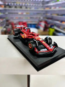 Fórmula 1 Ferrari SF24 Charles Leclerc 2024 c/ Display e Piloto